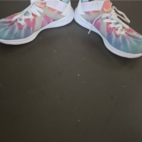 ENZO 2 Girls Puma size 3C 🌈 Colored tye dye - Picture 3 of 6
